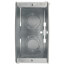 2-1/2" Deep Gangable Masonry Box w/ 1/2" & 3/4" Knockouts
