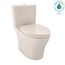 MS446124CEMGN#12 Aquia IV Washlet+ 2-Piece Elongated Dual Flush 1.28 & 0.9 GPF Toilet w/ CEFIONTECT (Sedona Beige)