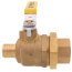 1-1/2" PEX Crimp x FNPT Union Pro-Pal Ball Valve w/ Drain & Reversible Handle (Lead Free)