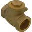 1" IPS Swing Check Valve - Brass (Lead Free)