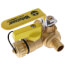 3/4" PEX Crimp Pro-Pal Ball Valve w/ Drain & Reversible Handle (Lead Free)