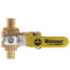 1" PEX Crimp Pro-Pal Ball Valve w/ Drain & Reversible Handle (Lead Free)