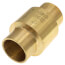 1" Sweat Spring Loaded Check Valve, Lead Free