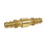 1-1/4" Press Forged DZR Brass In-Line Spring Loaded Check Valve w/ Dual Union Ends (Lead Free)