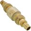 3/4" F1960 PEX Forged DZR Brass In-Line Spring Loaded Check Valve w/ Dual Union Ends (Lead Free)