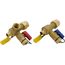 3/4" PEX Crimp Isolator E-X-P E2 Tankless Water Heater Service Valve Kit (Lead Free)