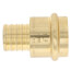 1" PEX Crimp x Copper Press Brass Adapter (Lead Free)