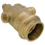 1/2" x 3/4" PEX Crimp x Copper Press Brass Dual Vent Elbow (Lead Free)