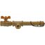 1/2" Gas Sediment Trap Full Port Gas Ball Valve w/ 3" Tee Fitting & Cap