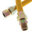E2 Tankless Water Heater Install Kit, 3/4" CGA Gas Ball Valve, 24" x 3/4" Gas Flex Line