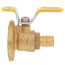3/4" Expansion PEX Full Port Forged Brass Uni-Flange Isolator Flange w/ Rotating Flange (Lead Free)