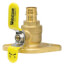 1" Expansion PEX Full Port Forged Brass Uni-Flange Isolator Flange w/ Rotating Flange (Lead Free)