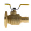 1" Expansion PEX Isolator Ball Valve w/ Detachable Rotating Flange, Lead Free