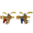 3/4" Expansion PEX Isolator E-X-P E2 Tankless Water Heater Service Valve Kit w/ No PRV Port (Lead Free)