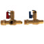 1" Expansion PEX Isolator E-X-P E2 Tankless Water Heater Service Valve Kit (Lead Free)
