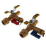 1" Expansion PEX Isolator E-X-P E2 Tankless Water Heater Service Valve Kit (Lead Free)