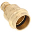 3/4" x 1/2" Copper Press x Expansion PEX Brass Adapter (Lead Free)