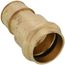 1" Expansion PEX x Copper Press Brass Adapter (Lead Free)