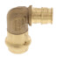 1/2" Copper Press x Expansion PEX Brass 90-Degree Elbow (Lead Free)