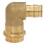3/4" x 5/8" Copper Press x Expansion PEX Brass 90-Degree Transition Elbow (Lead Free)
