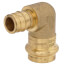 3/4" x 5/8" Copper Press x Expansion PEX Brass 90-Degree Transition Elbow (Lead Free)