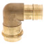 1" Copper Press x Expansion PEX Brass 90-Degree Elbow (Lead Free)
