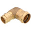 1-1/4" Copper Press x Expansion PEX Brass 90-Degree Elbow (Lead Free)