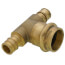 1/2" x 1/2" x 3/4" Expansion PEX × Expansion PEX × Press Brass Transition Tee (LF)