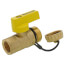 1/2" FIP x 3/4" Hose Pro-Pal Add-A-Drain Full Port DZR Brass Ball Valve w/ Cap