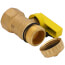 3/4" FIP x 3/4" Hose Pro-Pal Add-A-Drain DZR Brass Ball Valve w/ Cap