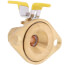3/4" Threaded High Velocity Full Port Forged Brass Uni-Flange Isolator Flange w/ Rotating Flange (Lead Free)