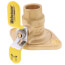 3/4" Threaded High Velocity Full Port Forged Brass Uni-Flange Isolator Flange w/ Rotating Flange (Lead Free)