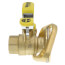 3/4" Threaded High Velocity Brass Uni-Flange Isolator Flange w/ Multi-Function Drain & Rotating Flange (LF)