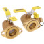 1-1/4" Threaded x Rotating Flange High Velocity Isolator Circulator Pump Install Kit