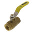 1/2" Threaded Full Port Ball Valve w/ Stainless Steel Lever