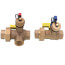 3/4" FIP Union x FIP E-X-P Ultra-Compact Tankless Water Heater Service Valve Kit