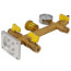 1/2" FIP Pro-Pal E-Tank Service Assembly, Forged Brass Mounting Arm w/ Full Port Isolation Valves (200 psi CWP)