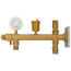 1/2" FIP Pro-Pal E-Tank Service Assembly, Forged Brass Mounting Arm w/ Full Port Isolation Valves (200 psi CWP)