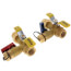 3/4" IPS Isolator E-X-P E2 Tankless Water Heater Service Valve Kit w/ No PRV Port (Lead Free)