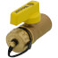 3/4" Sweat x 3/4" Hose Pro-Pal Add-A-Drain Full Port DZR Brass Ball Valve w/ Cap