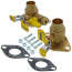 1" Sweat x Rotating Flange High Velocity Isolator Circulator Pump Install Kit (LF)