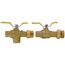 3/4" Sweat Isolator E-X-P E2 Tankless Water Heater Service Valve Kit w/ 150 PSI Pressure Relief Valve (Lead Free)