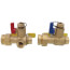 1" Sweat Isolator E-X-P E2 Tankless Water Heater Service Valve Kit (Lead Free)