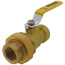 3/4" Push-Fit x FNPT Union Ball Valve (Lead Free)