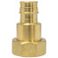 3/4" Expansion PEX x G1 Brass Union w/ Integral Check Valve (Lead Free)