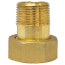 1/2" MIP x G1 Brass Union w/ Integral Check Valve (Lead Free)