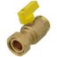 1" G1 Union × G1 Thread Isolation Brass Ball Valve (LF)