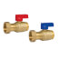 1" Hot & Cold Straight Isolation Kit for TMV