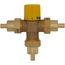 1/2" PEX Crimp Brass Thermostatic Mixing Valve w/ Check Valve (Lead Free)