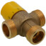 3/4" PEX Crimp Brass Thermostatic Mixing Valve w/ Check Valve (Lead Free)